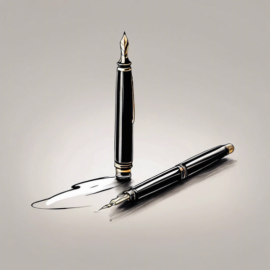 Camlin Fountain Pen + Letter